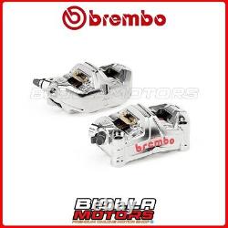 220d60010 Gp4-ms 100mm Cnc Benelli Tnt Cafe' Rac Brake Calipers Kit Brembo Radial Brake