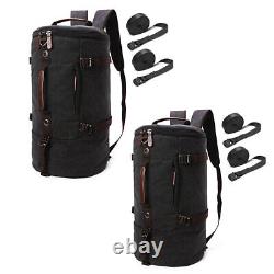 2x Backpack Craftride VG8 Tailbag Vintage 35Ltr incl. Tension belts black Discou