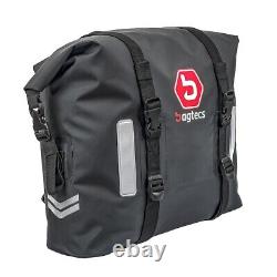 2x Saddlebags Waterproof Bagtecs WP8 2x30L roll closure side pocket Discount Set