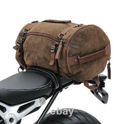 2x Tail Bag 25L Vintage Canvas Backpack luggage roll brown Craftride Discount Se