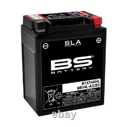 BS Battery BTX14AHL / BB14L-A2/B2 SLA Battery For Kawasaki Z 1000 R2 1983