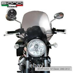 Blonde Clear Smoke Dome HIGH MOTORCYCLE GUZZI V7 III BENELLI Imperial Yamaha XSR