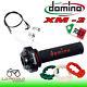 Complete Xm2 Domino Gas Control Kit + Benelli Moto Guzzi Universal Gas Cables