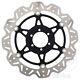 EBC Front Brake Disc Vee Rotor Black Moto Guzzi Griso 1100 ie 2007