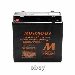 Motobatt MBYZ16HD AGM Motorcycle Battery for Harley-Davidson XL883C 04-09