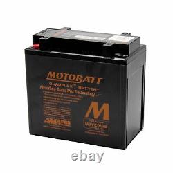 Motobatt MBYZ16HD AGM Motorcycle Battery for Piaggio X-Evo 400 07-10