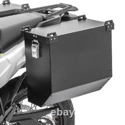 Motorcycle Aluminium Side Case Bagtecs Atlas 36l Alloy black