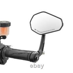 Motorcycle Bar end mirrors ECE / rear view mirror Zaddox SP6 pair