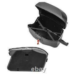 Motorcycle panniers + rack side cases Bagtecs PX74 Universal black matt