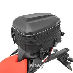 Motorcycle tail bag Bagtecs CRB expandable 14-22 L Rear Seat Bag