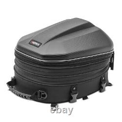 Motorcycle tail bag Bagtecs CRB expandable 14-22 L Rear Seat Bag