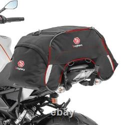 Motorcycle tail bag Bagtecs WP35 Rear Seat Bag Volume 35 Liters red