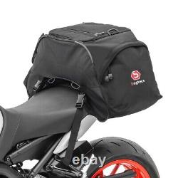Motorcycle tail bag Bagtecs WP35 Waterproof Rear Seat Bag Volume 35 Liters black