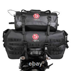 Motorcycle tail bag set Bagtecs SX70 + XF30 Waterproof Duffle Bag Rear Seat 100L