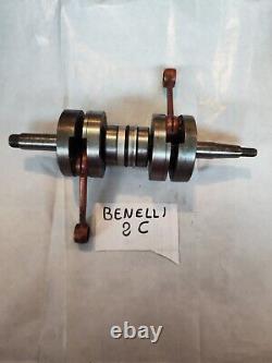 New Benelli Motobi Moto Guzzi 125 2C revised motor shaft Bielle