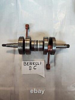 New Benelli Motobi Moto Guzzi 125 2C revised motor shaft Bielle