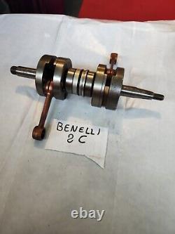 New Benelli Motobi Moto Guzzi 125 2C revised motor shaft Bielle