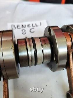 New Benelli Motobi Moto Guzzi 125 2C revised motor shaft Bielle