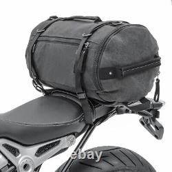 Rear seat bag motorcycle Craftride gray DP641