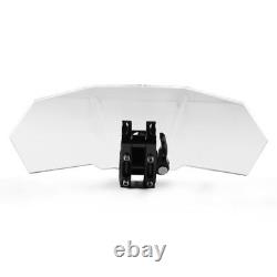 Screen deflector Tourtecs windscreen spoiler clear motorbike motorcycle