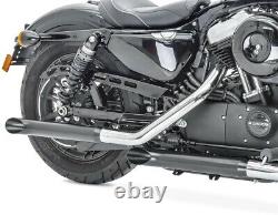 Set 2x Exhaust / Muffler Turn Out for Chopper Custombikes Caferacer TO1